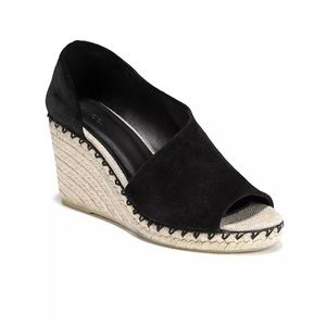Vince Sonora Black Suede espadrilles size 10